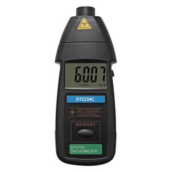 Laser tachometer ຈໍສະແດງຜົນດິຈິຕອນ tachometer motor speed tachometer tachometer tachometer tachometer ຄວາມແມ່ນຍໍາສູງ