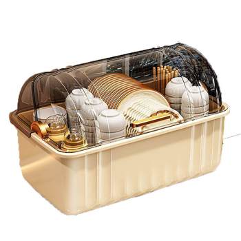 Dish storage rack cabinet household