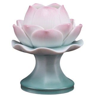 Led lamp plug-in tall lotus lamp saves electricity and is convenient