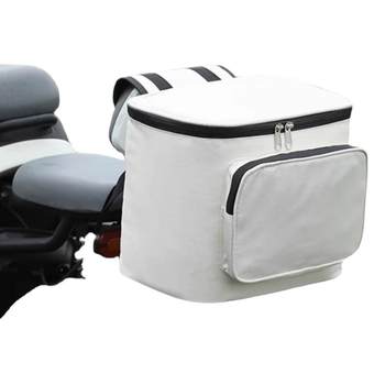 Electric car rear seat bag battery motorcycle tail bag raincoat storage box emma no. 9 calf waterproof storage tail bag