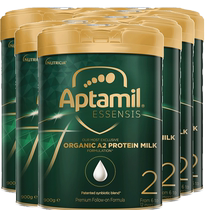 (6 cans) Australian Aptamil Miracle Green Can 2 Sections 2 Sections Organic A2 Probiotic Infant Milk Powder has 3 Sections