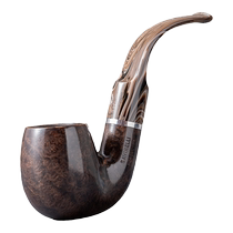 Shafen flagship store detective pipe MOREELLINA briar wood pipe P413 mens 614 imported from Italy