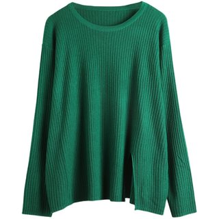 Round neck loose autumn and winter tops produced by Xiaoer