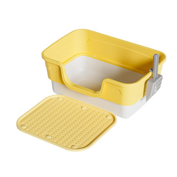Cat litter box extra large anti-splash toilet small new kitten pet semi-enclosed portable supplies full set double layer