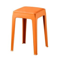 Nordic -style modern minimalist plastic home stool Creative four -leg dining table high stools can be stacked and stacked