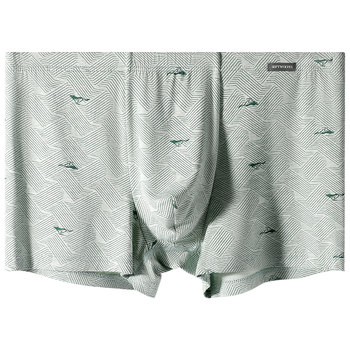 Septwolves bamboo fiber antibacterial large size boxer briefs for men