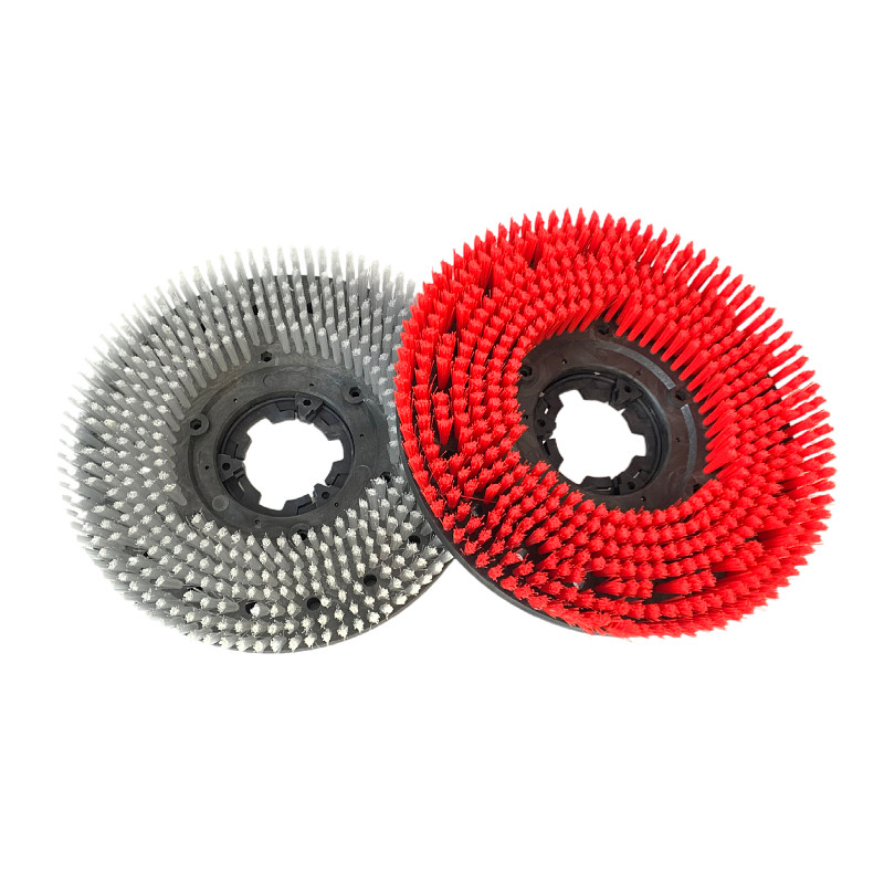 Floor scrubber brush plate 175 type soft and hard bristles specifications universal