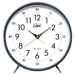 Kangbas Light Luxury Minimalist Small Clock for Living Room Home Desktop Clock Ornament Table Clock Bedside Clock Alarm Clock