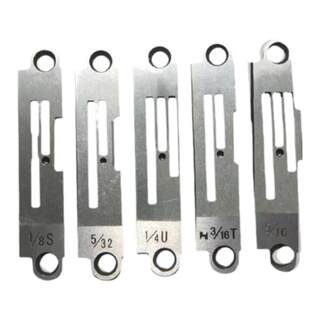 Qiangxin 5200 needle plate with knife