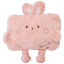 Fish electric heating water bottle hot water bottle cartoon plush cute girl warm baby rechargeable removable washable 1499