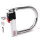 Electric car lock, anti-theft lock, motorcycle u-shaped lock