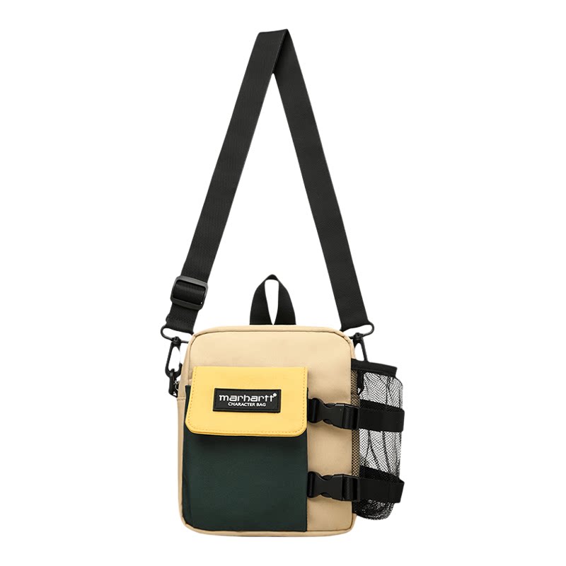 Outdoor crossbody water cup bag student sports shoulder bag