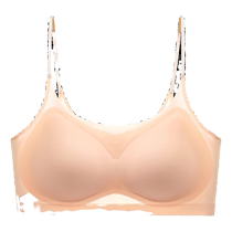 Catman Underwear Womens Summer Thin Style Big Breast Revealing Small Gathering Beautiful Back Thin Shoulder Straps Securing Secondary Breasts Anti-Sagging Seamless Bra