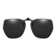 Day and night ultralight polarized lens clip for men