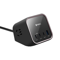 Prise Bull charge rapide panneau de prise de bureau bande de traînée usb pour ordinateur portable maison charge rapide