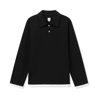 Unicahomme fake two-piece polo shirt