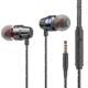 AIMEIER wired round hole earphones with microphone
