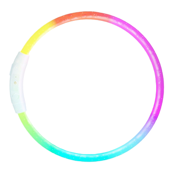 Dog rechargeable waterproof luminous collar