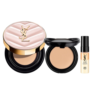 Ysl saint laurent powder cushion light coverage and flawless concealer*