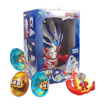 Danbaole Chinese Superman gashapon machine large childrens sound and light assembled egg toy diy blind box birthday gift