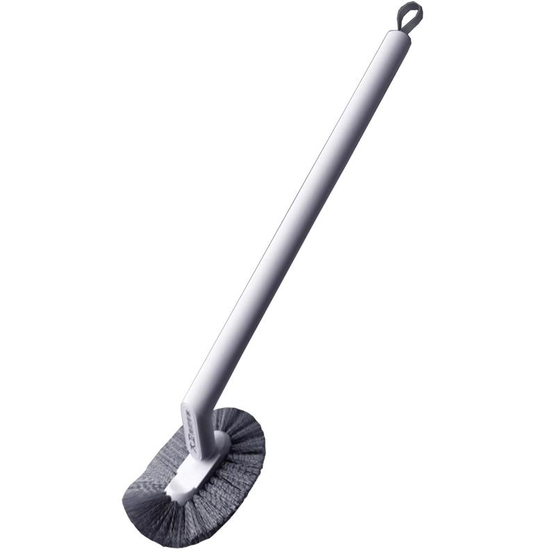 David Toilet Brush Home No Dead Angle Toilet Brush New Long Handled Bathroom No Punching Durable Wall-Mounted