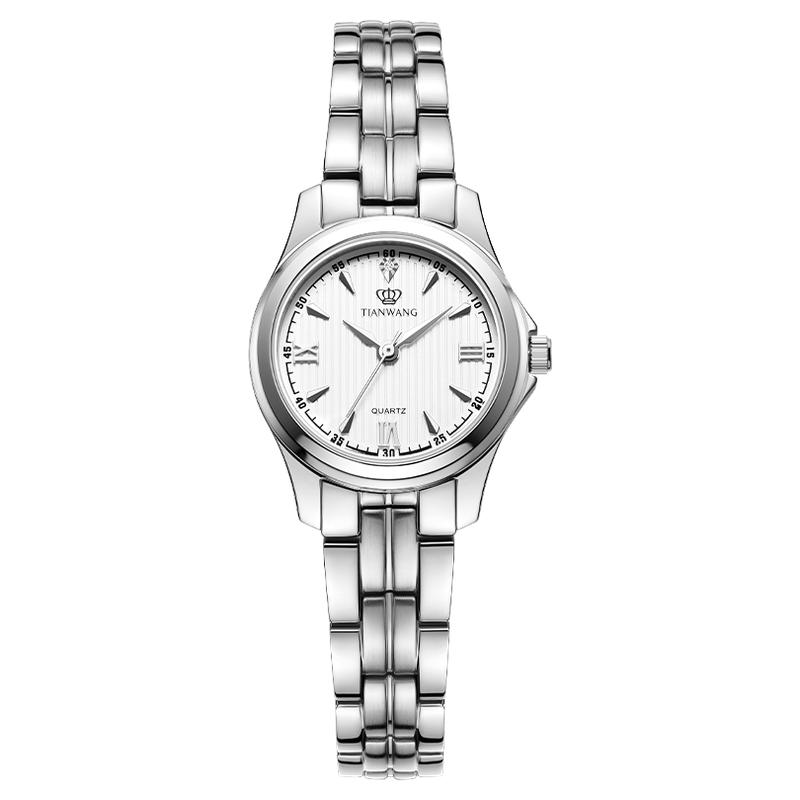 Tianwang watch steel band quartz ladies elegant and gentle watch 3570 520 gift for girlfriend