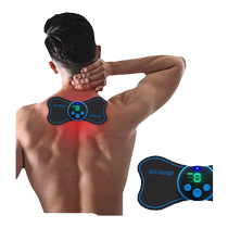 Japanese Pulse Intelligent Massage Patch Low Frequency Mini Shoulder and Cervical Muscle Relaxation Acupuncture Multifunctional Physical Therapy Artifact