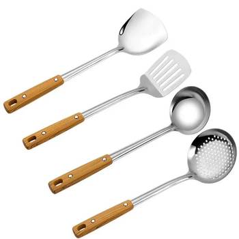 Stainless steel set kitchen utensils spatula cooking spatula