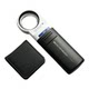 German handheld identification magnifying glass with wide field of view