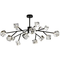 Designer Lighting Living Room Chandelier Light Luxury Nordic Simple Modern Mid-Century Style Crystal Dining Room Bedroom Molecular Main Light
