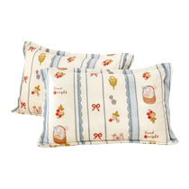 Milk Velvet Pillowcase Pair Coral Velvet Pillowcase Thickened Childrens Single 48x74 Pillow Core Liner Cover Winter