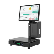 (Xinyou flagship) Ai intelligent identification label barcode scale Xinyou Ai touch identification scale fresh supermarket cash register cash register weighing all-in-one label identification barcode scale