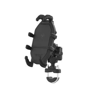 Motorcycle mobile phone holder anti-shake, shock-absorbing and waterproof