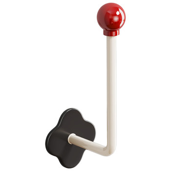 Kitchen tissue rack without punching wall hanging paper
