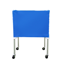 Folding Portable Ball Cart Football Row Storage Cart Mobile Ball Cart Basketball Basket Frame Printable Stainless Steel