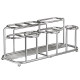 304 stainless steel toothbrush rack bathroom punch-free toothbrush holder mouthwash cup hanger wall-mounted tooth cup holder