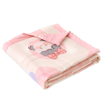 Jieliya childrens summer cool quilt air-conditioned quilt baby special quilt pure cotton full cotton cover baby quilt core machine washable