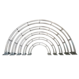 铁艺弧形桁架∝圆形桁架∝半圆弧形拱门架子∝异形婚庆架子定做∝