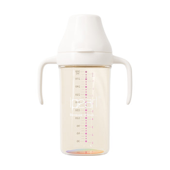 Aibele ppsu flip bottle duckbill cup 6-36 months baby water cup direct drinking straw cup rainbow learning drinking cup