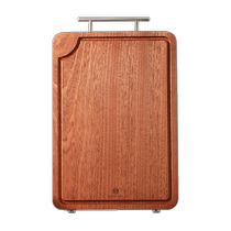 Original Sentai ebony solid wood cutting board antibacterial and mildew-proof sticky board solid wood home kitchen knife board cutting board