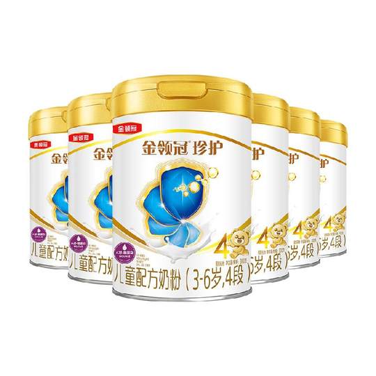 Protege la leche en polvo para bebés de 4 etapas de 3 a 6 años