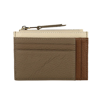 Whoisshan coin purse first layer cowhide small card holder