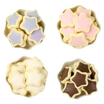 Star biscuit cake decoration heart-shaped love five-pointed star