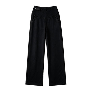 Maternity pants, autumn trousers, low-rise casual pants that don't stretch around the belly