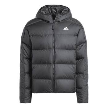 600 Puff Warm Hooded Duck Down Jacket Men's Adidas Adidas ກິລາແສງສະຫວ່າງຢ່າງເປັນທາງການ