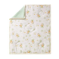 October Crystal Baby Quilt Thickened Baby and Children's Special Quilt Class a Winter Kindergarten Small Quilt Cover