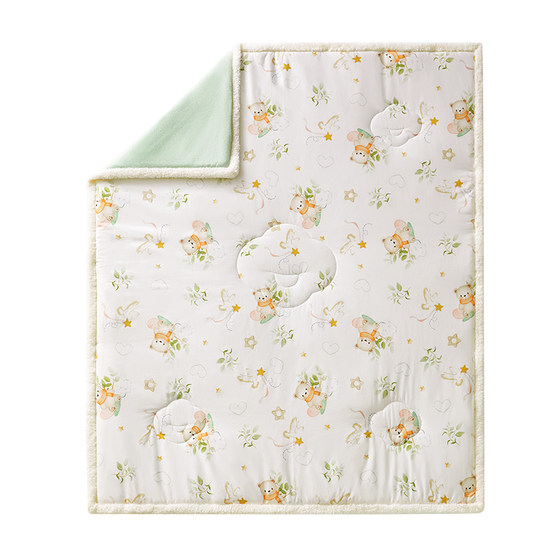 October Crystal Baby Quilt Thickened Winter