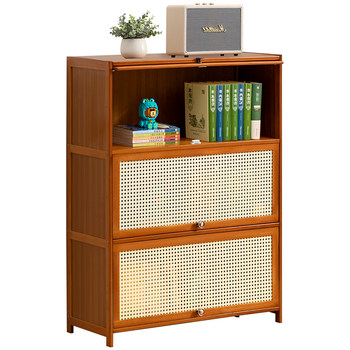 Trojan man bay window cabinet balcony storage cabinet