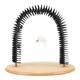 Arch hair rub cat massager