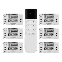 Remote control switch wireless remote control multi-channel power supply light control intelligent lighting controller household 220V remote control switch